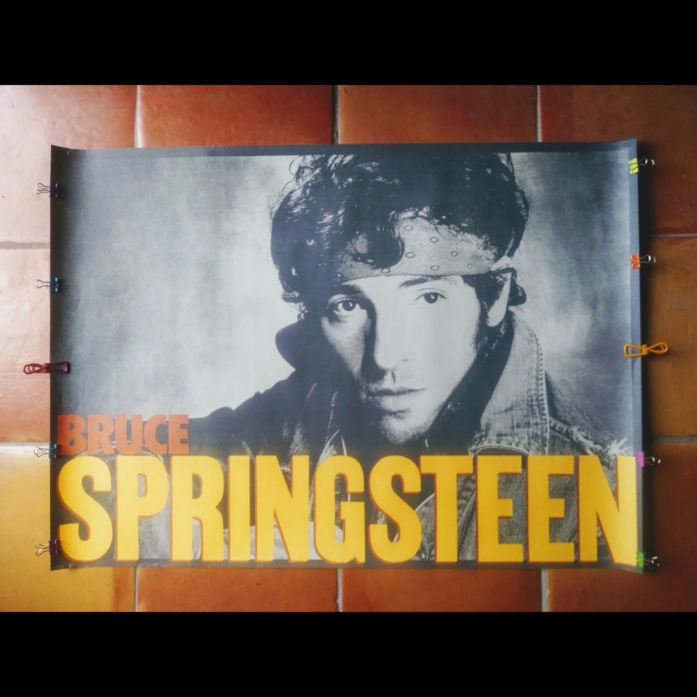 Bruce Springsteen Poster - Rare Vintage